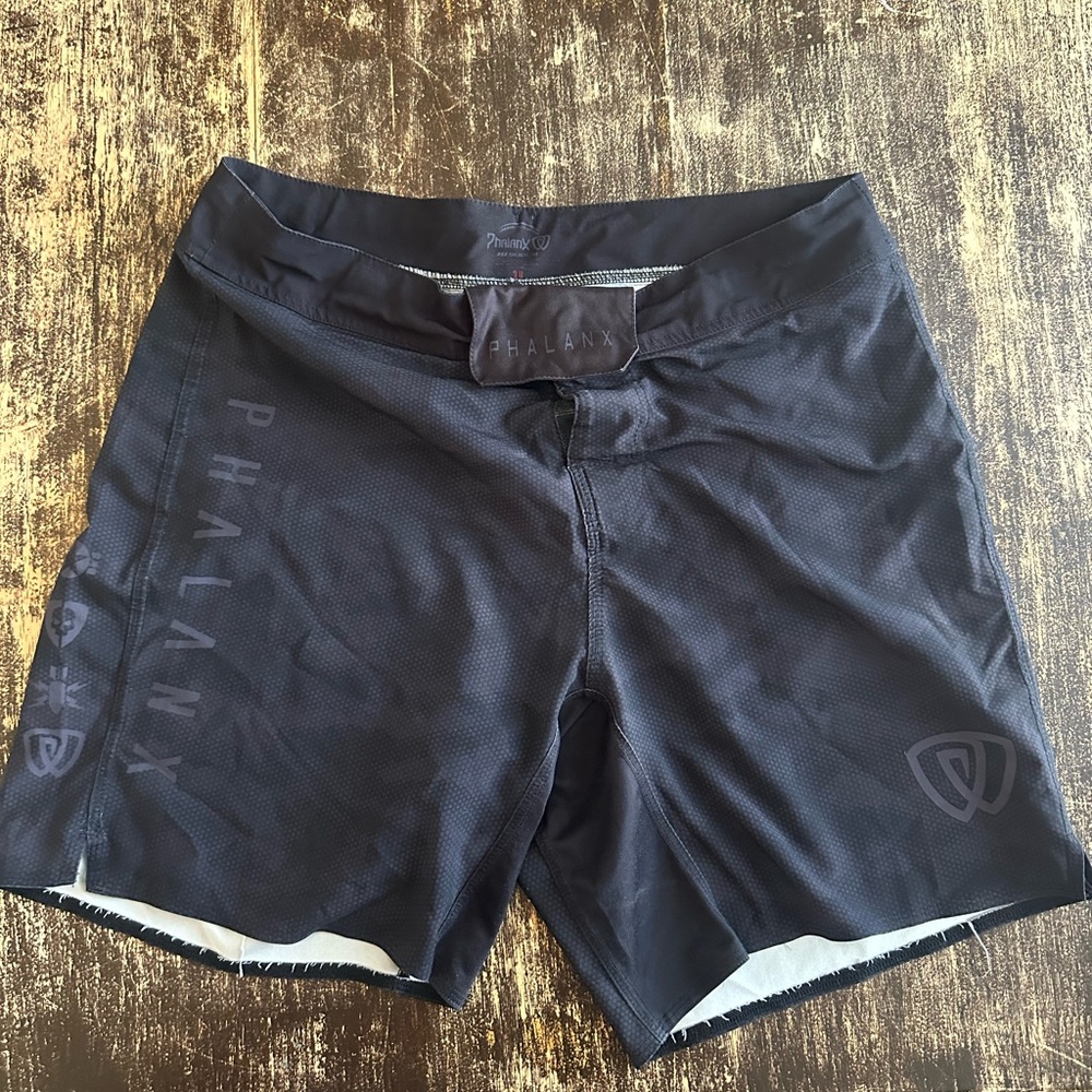 Phalanx Black Jiu jitsu Shorts